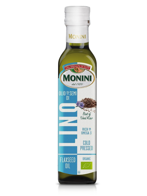 Масло льняное Monini нерафинированное, 250мл