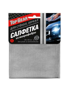 Салфетка TopGear для стекол, 30 x 40см