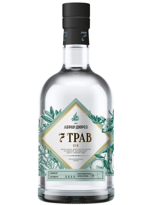 Джин 7 трав 0.5л