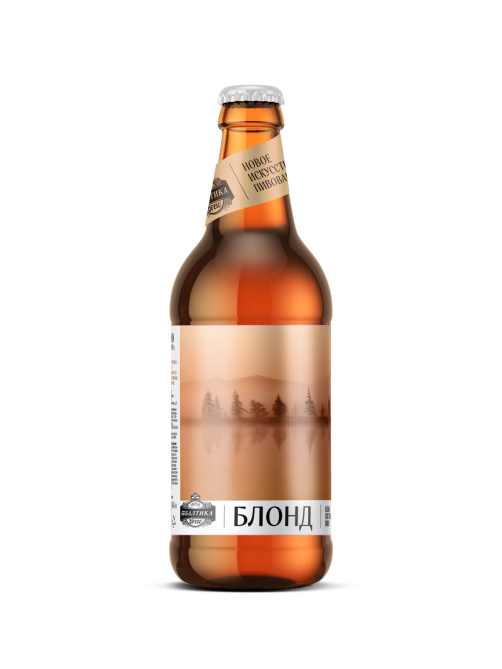 Пиво Балтика Brew Blonde Эль светлое, 0.44л