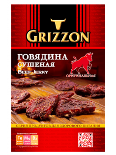 Говядина Grizzon сушеная, 36г