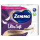 Туалетная бумага Zewa Ultra Soft 4 слоя, 4 рулона