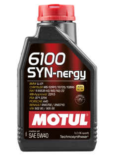 Масло моторное Motul 6100 Syn-nergy 5W40, 1л