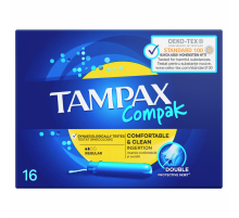 Тампоны Tampax Compak Regular, 16шт