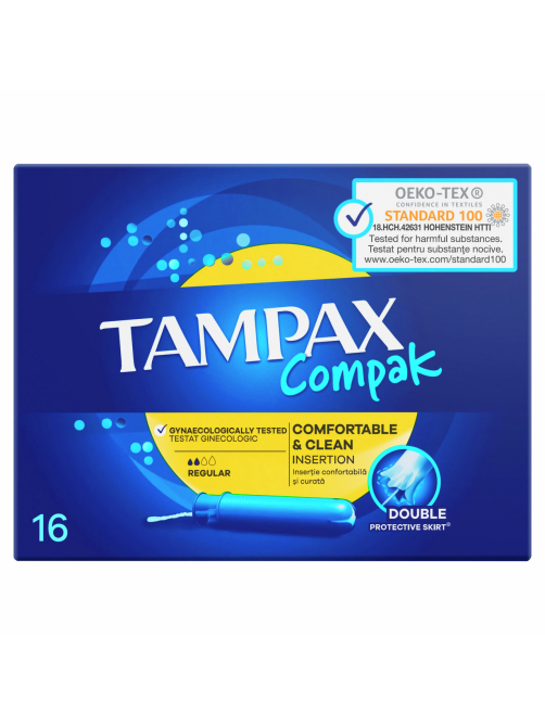 Тампоны Tampax Compak Regular, 16шт