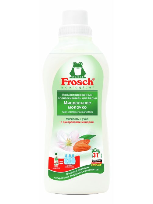 Ополаскиватель для белья Frosch миндальное молочко, 750мл