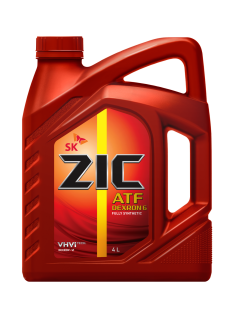 Масло трансмиссионное синтетическое Zic ATF Dexron-6, 4л
