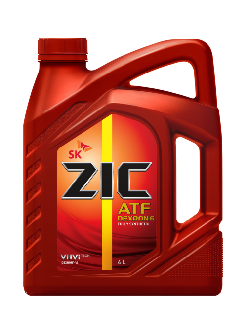Масло трансмиссионное синтетическое Zic ATF Dexron-6, 4л