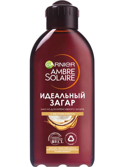 Масло для загара Garnier Ambre Solaire Кокос, 200мл