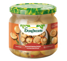 Шампиньоны Бондюэль маринованные, 350г