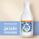 Напиток кисломолочный Фругурт со вкусом черника на йогуртовой закваске 1%, 930г