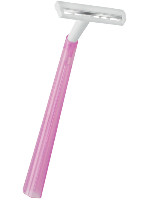 Бритва одноразовая женская BIC Twin Lady 2 лезвия 5 пастельных тонов, 5 шт