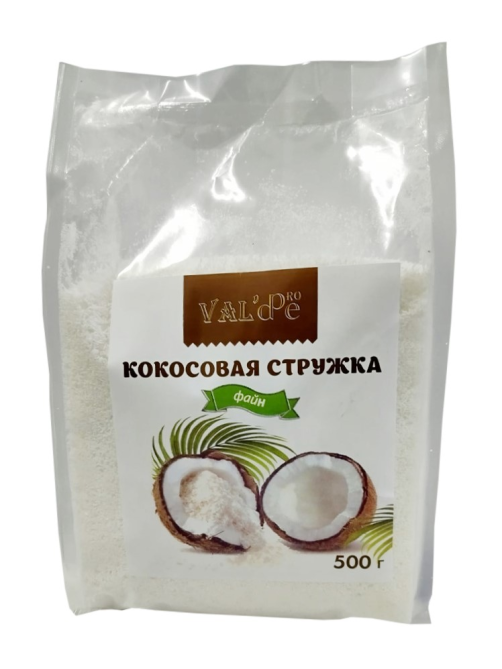 Стружка Val'de Файн кокосовая 65%, 500г