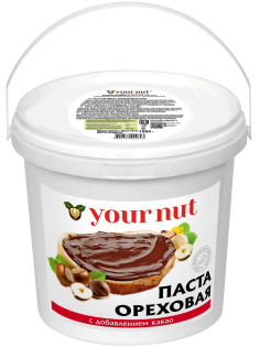 Паста ореховая Your Nut с добавлением какао, 1кг