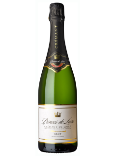 Вино игристое Cremant De Loire Princes de Loire белое брют, 0.75л