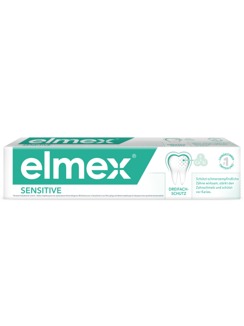 Зубная паста Elmex Sensitive для чувствительных зубов, 75мл