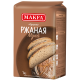 Мука Makfa ржаная хлебопекарная обдирная, 1кг