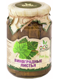 Листья виноградные EcoFood, 720г