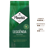 Кофе Poetti Leggenda Original в зернах, 250г