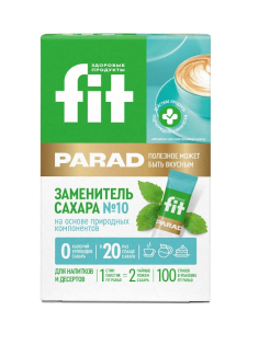 Заменитель сахара Fit Parad №10 100шт, 50г