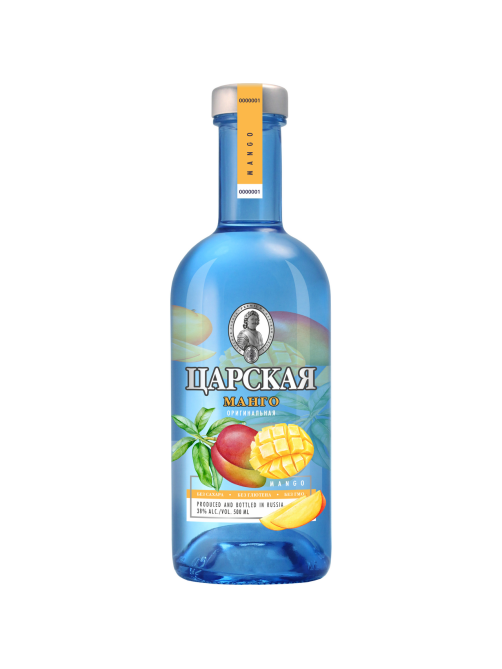 Настойка горькая Царская оригинальная манго, 0.5л