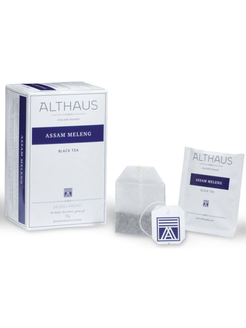Чай Althaus Darjeeling черный пакетированный (1.75г x 20шт), 35г
