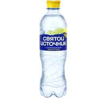 Вода Святой Источник лимон и лайм газированная, 500мл