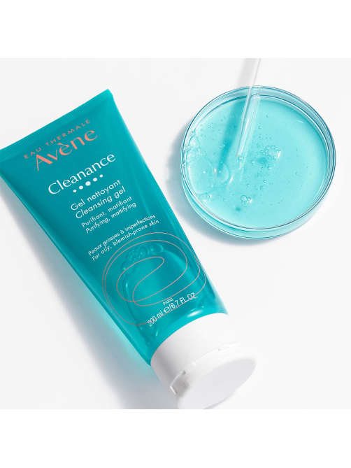 Гель очищающий Avene Cleanance матирующий для жирной проблемной кожи, 200мл
