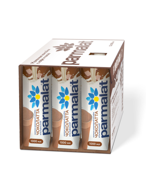 Коктейль молочно-шоколадный Parmalat Чоколатта Итальянский 1.9, 1л