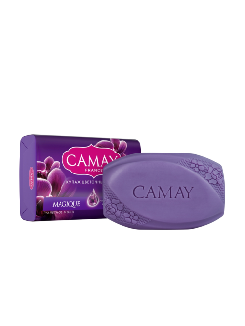 Мыло туалетное Camay Magique с ароматом черной орхидеи, 85г