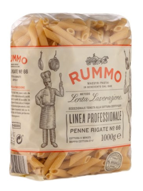 Макароны перья Rummo Penne Rigate №66 рифленые, 1кг