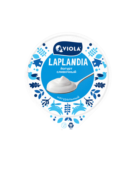 Йогурт Viola Laplandia сливочный 8.5%, 260г