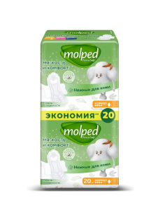 Прокладки Molped Pure&Soft Normal, 20шт