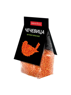 Чечевица Bravolli! Футбол красная, 350г