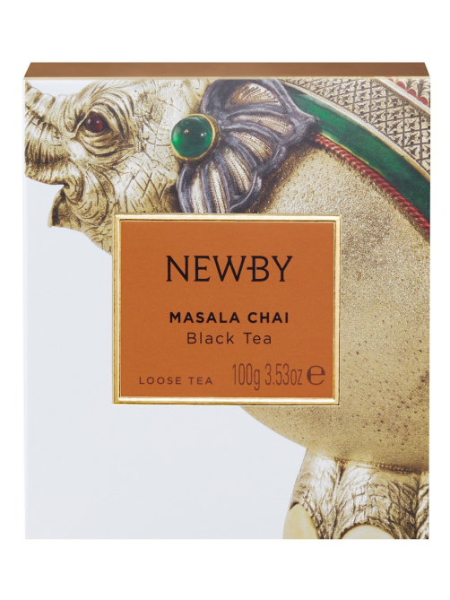 Чай черный Newby Масала листовой, 100г