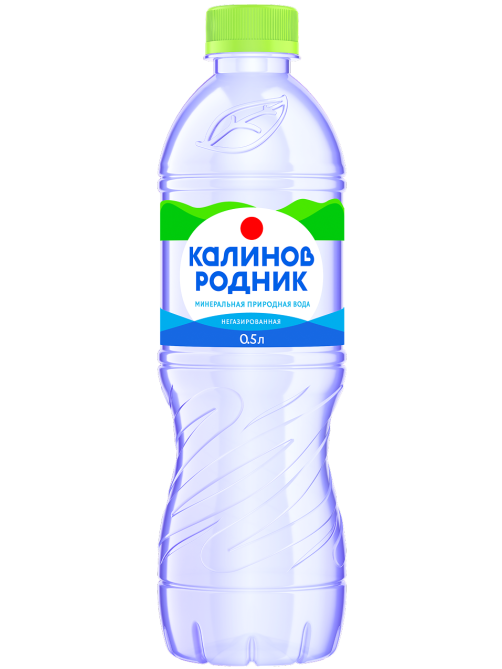 Вода Калинов Родник минеральная негазированная, 500мл x 12 шт
