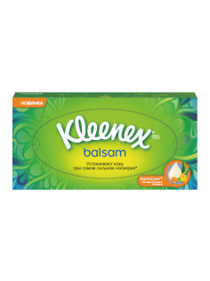 Салфетки Kleenex Balsam, 72листа
