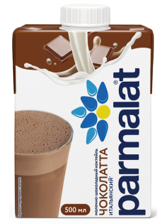 Коктейль молочный Parmalat Чоколатта итальяно, 500мл