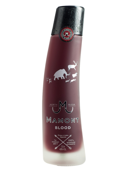 Настойка Mamont Blood полусладкая, 0.5л