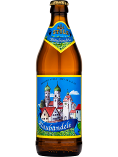 Пиво Allgauer Stolz Blaubandele светлое, 0.5л