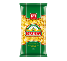 Макароны фигурные детские Makfa Цветочки высший сорт, 450г