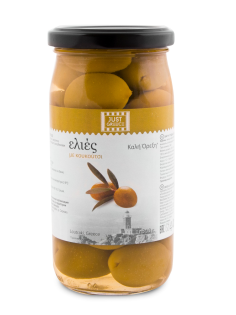 Оливки Just Greece с косточкой, 360г