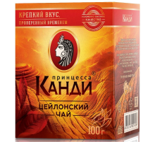 Чай Принцесса Канди Медиум черный, листовой, 100г