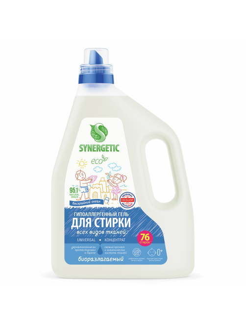 Гель для стирки Synergetic Universal, 2.28л