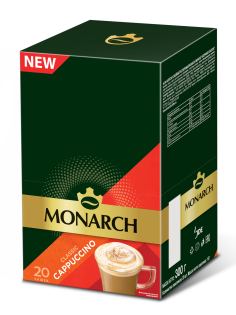 Кофе Monarch капучино растворимый (15г x 20шт), 300г