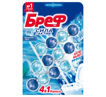 Туалетный блок Бреф Сила-Актив Океанский бриз, 50г х 3шт