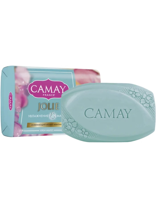 Мыло туалетное Camay Jolie Увлажнение 4 масел, 85г