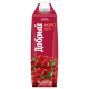 Морс Добрый виноград и клюква, 1л x 12 шт