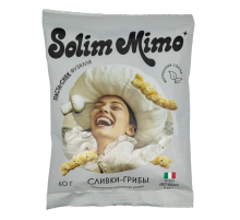 Паста-снек Solim Mimo Фузилли со сливками и грибами, 60г