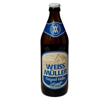 Пиво Weissmuller Original Helles светлое, 0.5л